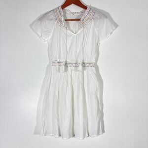 Copper Key White Dress Size XS Short Sleeve Women's Casual Summer Outfit‎